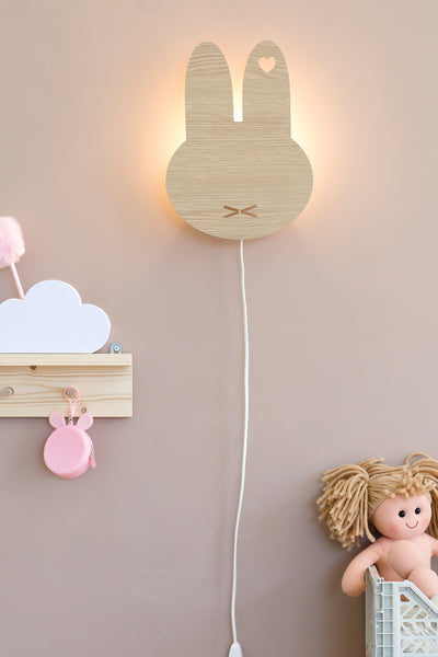 מנורת ארנב | מנורת לילה לחדר ילדים
